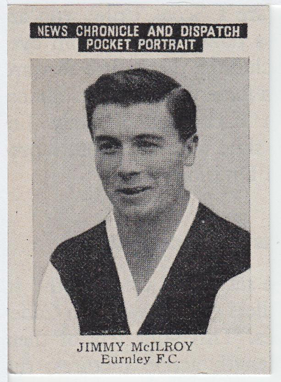 Burnley Fc - Jimmy Mcilroy Card